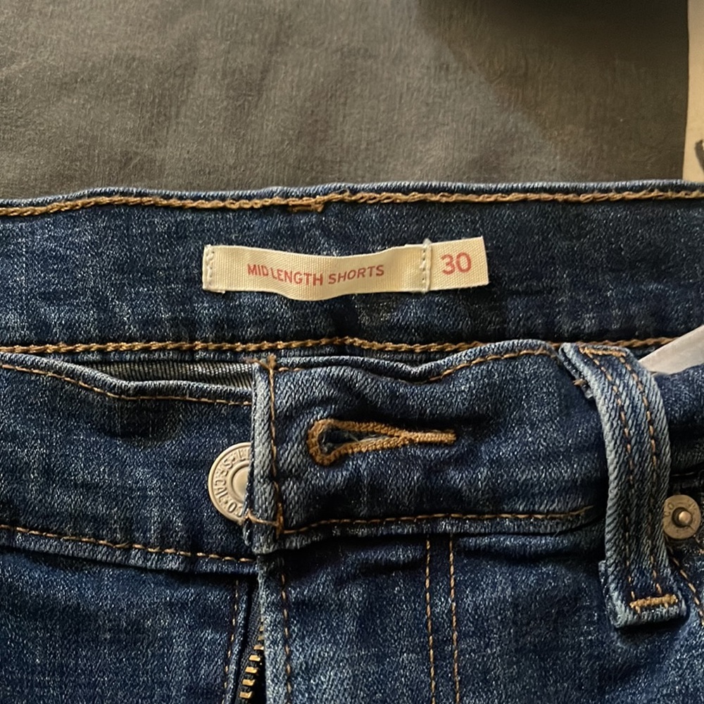 Lot of 4 pairs of denim shorts. - Picture 5 of 9